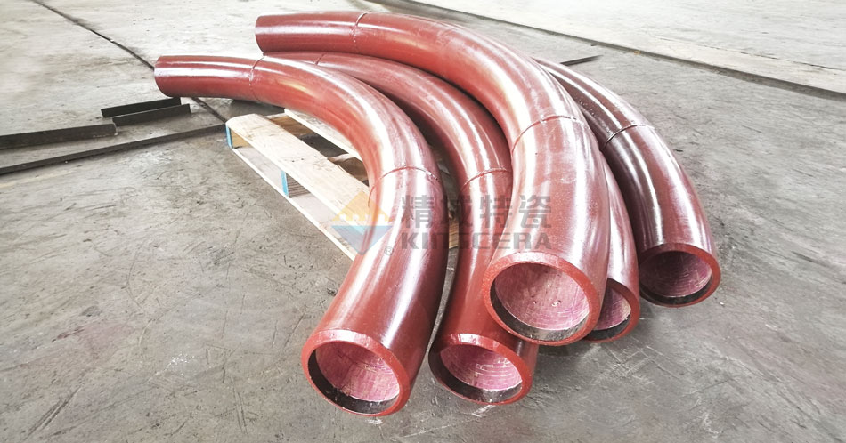 陶瓷貼片耐磨彎頭