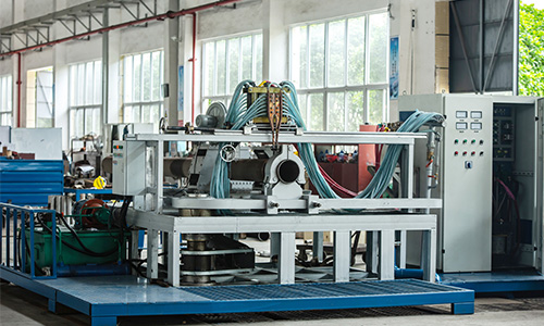 耐磨陶瓷彎頭制作：鋼管熱彎機